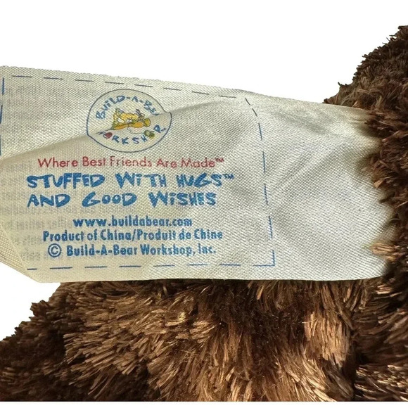 BAB Build-A-Bear Plush Gorilla 18 in  Denim Shorts - Picture 9 of 9